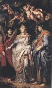 Peter Paul Rubens Saints Domitilla,Nereus and Achilleus (mk01) Spain oil painting artist